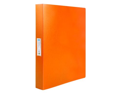 Pasta liderpapel 4 aneis 25 mm mistos polipropileno din a4 laranja serie frosty , Liderpapel , 25625 , 4710581434311